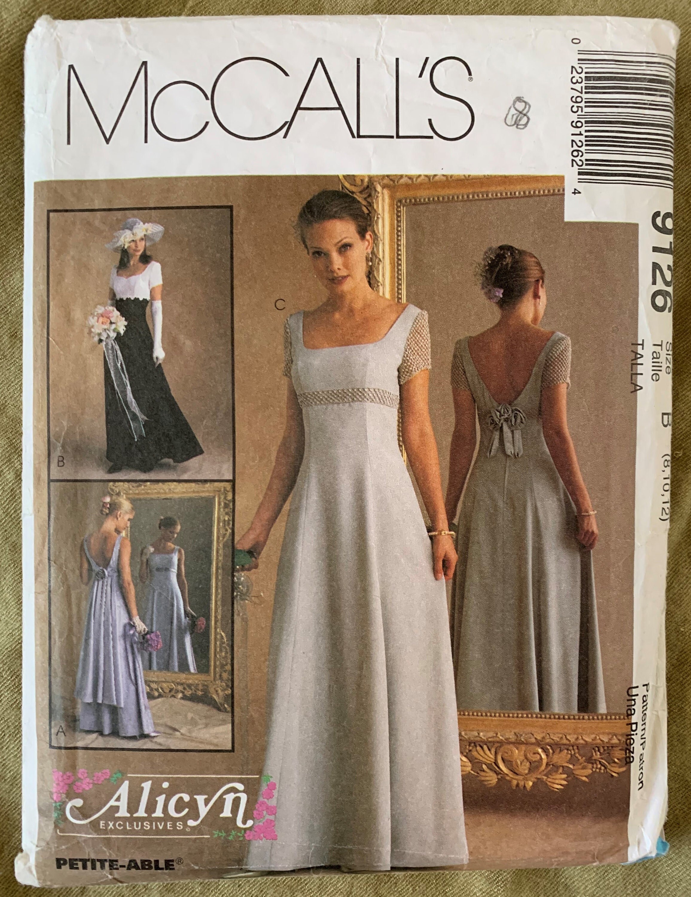 Mccall's Sewing Pattern M6097 Ball Gown Victorian 2-piece -   Dress sewing  patterns, Mccalls sewing patterns, Costume sewing patterns