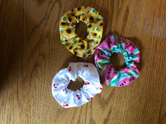 Fine Line inspired three-pack scrunchies | Etsy