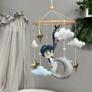 Weltraum Baby mobile, Weltraum mobile, Erwartet Mama Geschenk, Sonnensystem Mobile, Krippe Mobile, Baby-Dusche-Geschenk
