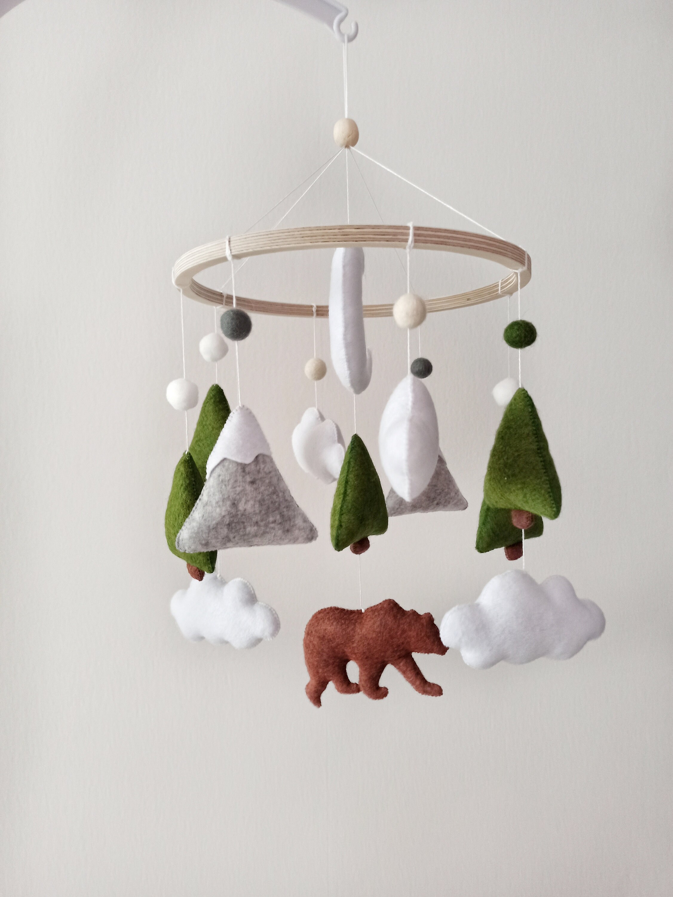 Waldbär Mobile Waldtiere Mobile Waldtiere Mobile Waldtiere Etsy.de
