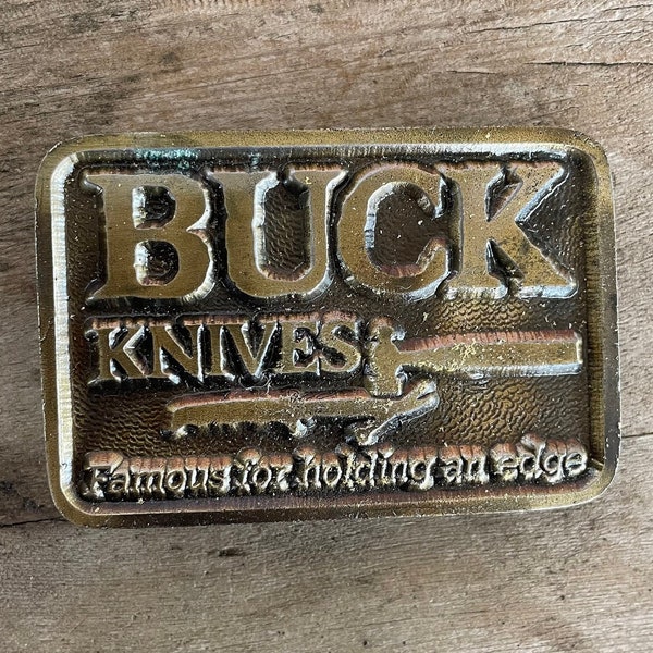 Belt Buckle Knife Etsy