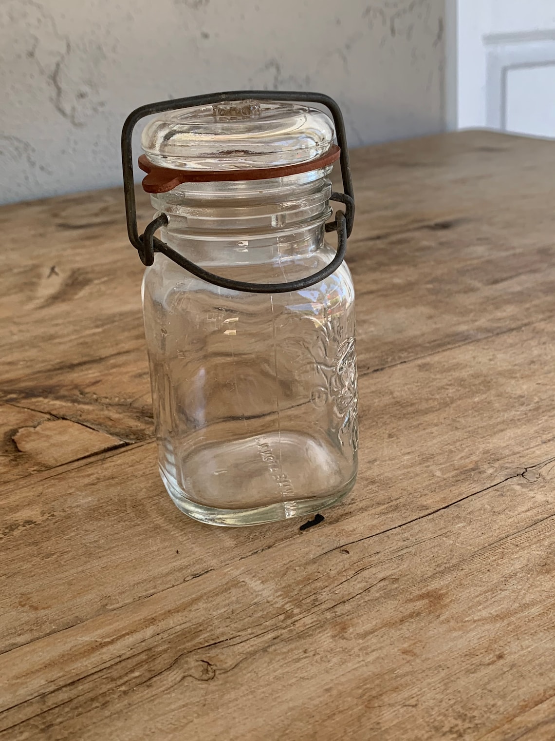 Vintage Wheaton Small Canning Glass Jar Etsy