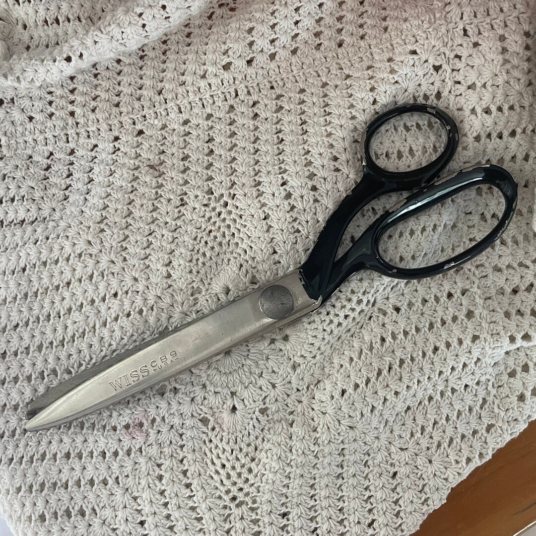 Vintage Wiss Pinking Shears CB9 Etsy