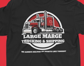 Large Marge Trucking and Shipping - Pee Wee's Big Adventure - Large Marge T-Shirt