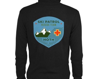 Hoth Rescue Team Ski Kapuzenpullover, Star Wars Fan Pullover, Empire Strikes Back