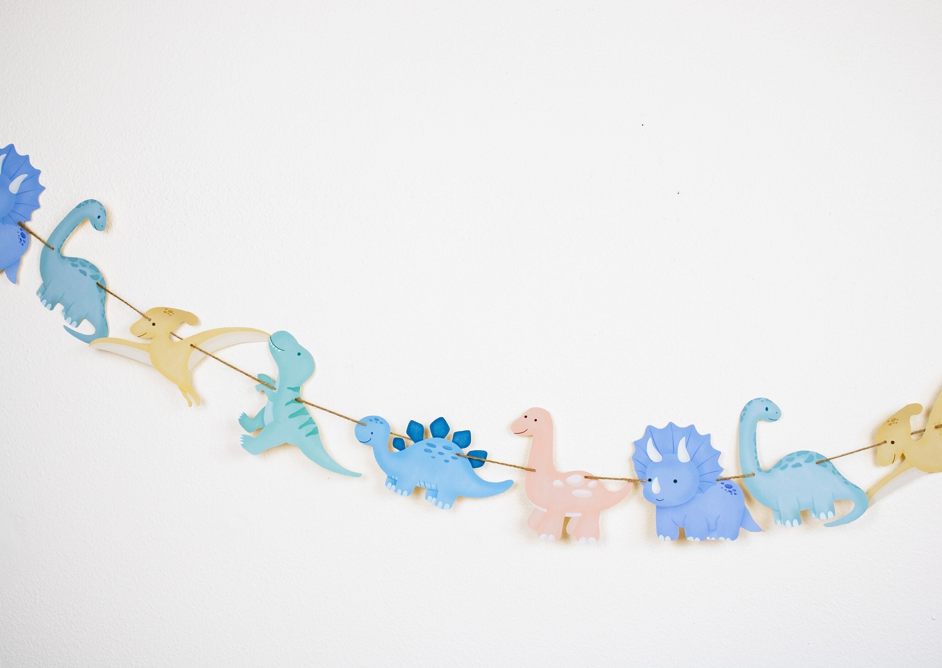 Dinosaur Banner Garland Dinosaur Birthday Party Decoration Dinosaur Party Banner Dinosaur Kids Birthday