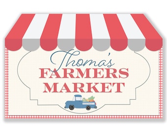 Farmers Market Poster Sign - Farmers Market Birthday Poster - Farmers Market Printable Sign - Farmers Market Background