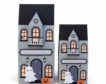 Halloween Haunted House Favor Box
