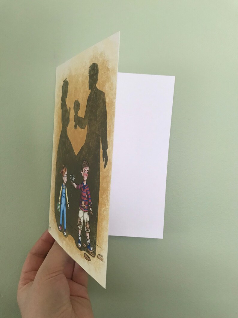 Valentine\u2019s Day Card blank Card- boy loves girl Wedding Card Anniversary Card