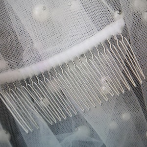 1/3/5/10, Silver Metal Hair Comb for Bridal Veils, Wedding Bridal Veil Comb, DIY Comb, Silver Plated Metal Comb for Fascinators & Millinery