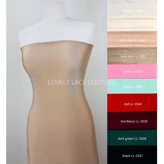 Shiny Mesh Spandex Fabric, 2-Way Stretch for Dance, Bridal and Evening Wear