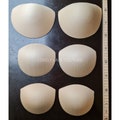 1 pair, quality bra pads, comfortable breathable bra padding inserts for wedding dresses and corset. Molded Bra Cups, sew in bra pads