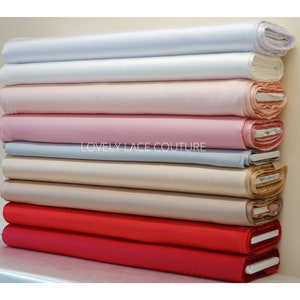 Schöner Satinstoff in rosé, dark rosé, bronze, beige-gold oder grey, Stretch-Satin für Brautkleider oder Abendkleider und vieles mehr Bild 3