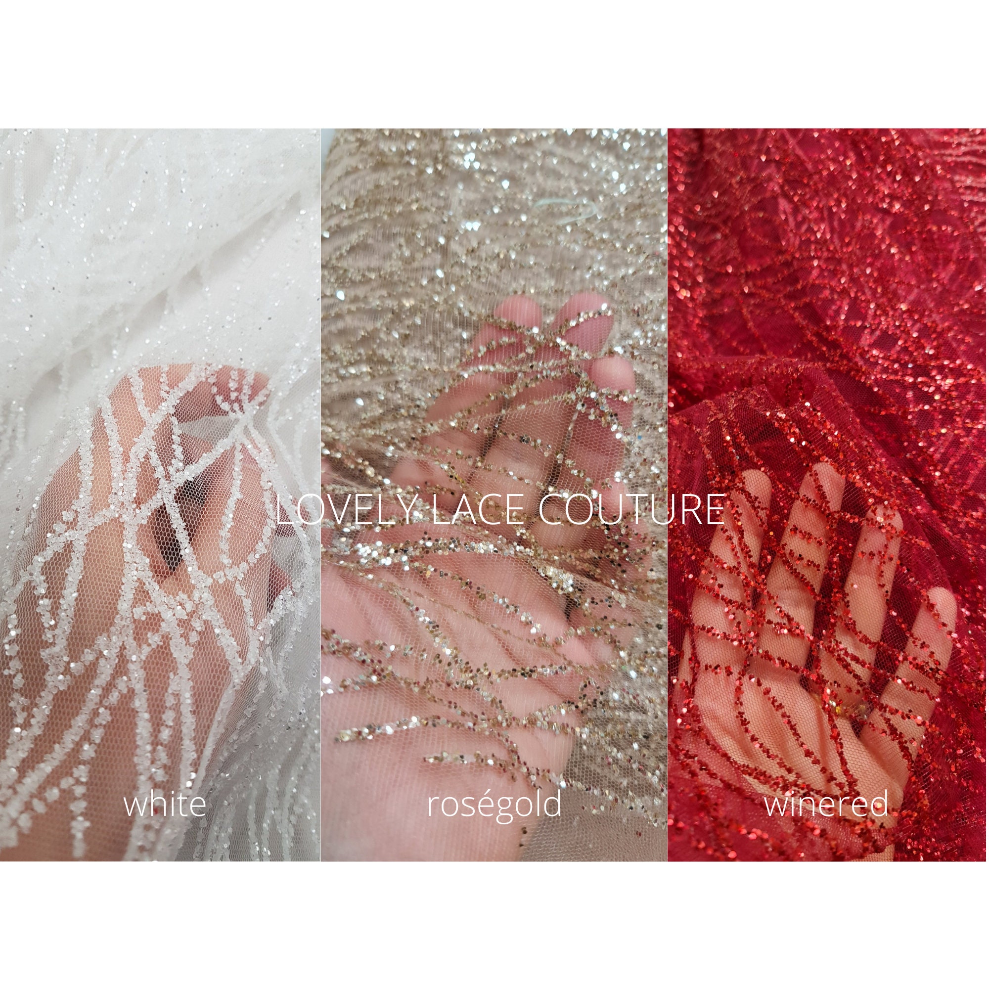 Glitter Tulle Fabric for Wedding Dresses Glitter Mesh Fabric Etsy UK