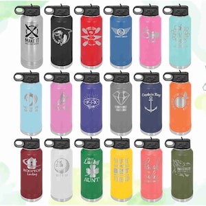 Custom Engraved 32oz Polar Camel Water bottle