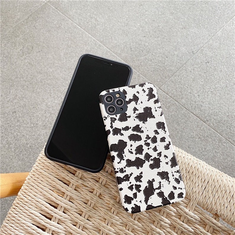 Aesthetic Cow Print iPhone 12 pro max,Black /& White Zebra,Animal Spot Pattern,Christmas Gift Idea,iPhone 6s 7 8 Plus X XS Max XR 11 SE