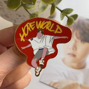 Hope Boy Enamel Pin (BTS JHope Hope World Pin)