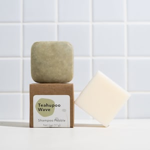 Bundle - one sulfate free shampoo bar + one moisturizing coconut conditioner bar