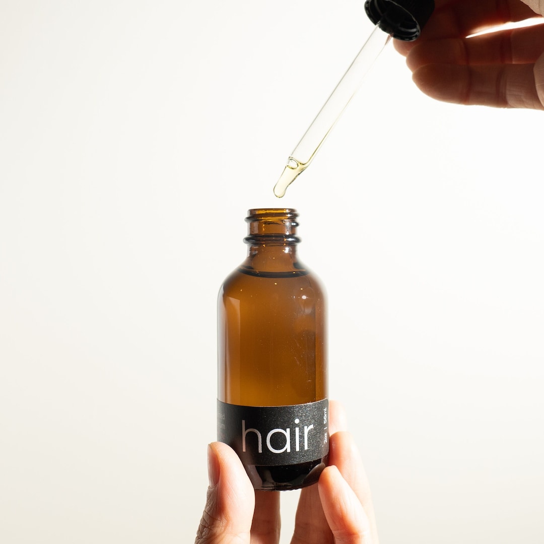 Natural Hair Perfume / Scented Hair Serum / Dry Hair Treatment / Hair