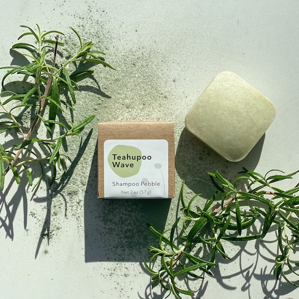 Volumizing Shampoo bar for fine hair -  Eco Boost Zero Waste Shampoo Made with Rosemary Oil & Rice Protein