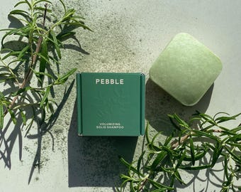 Volumizing Solid Shampoo Bar – Natural Peppermint & Rosemary – Refreshing, Lifting, Plastic-Free Hair Care