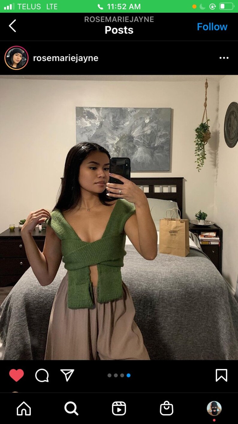 Simonett Inspired Knit Tie Top