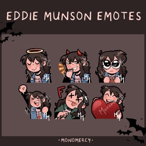 Eddie Emote Pack  |  Twitch & Discord Emotes