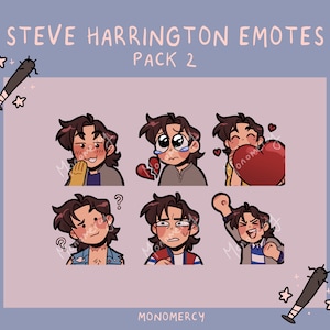 Steve Emote Pack 2 | Twitch & Discord Emotes
