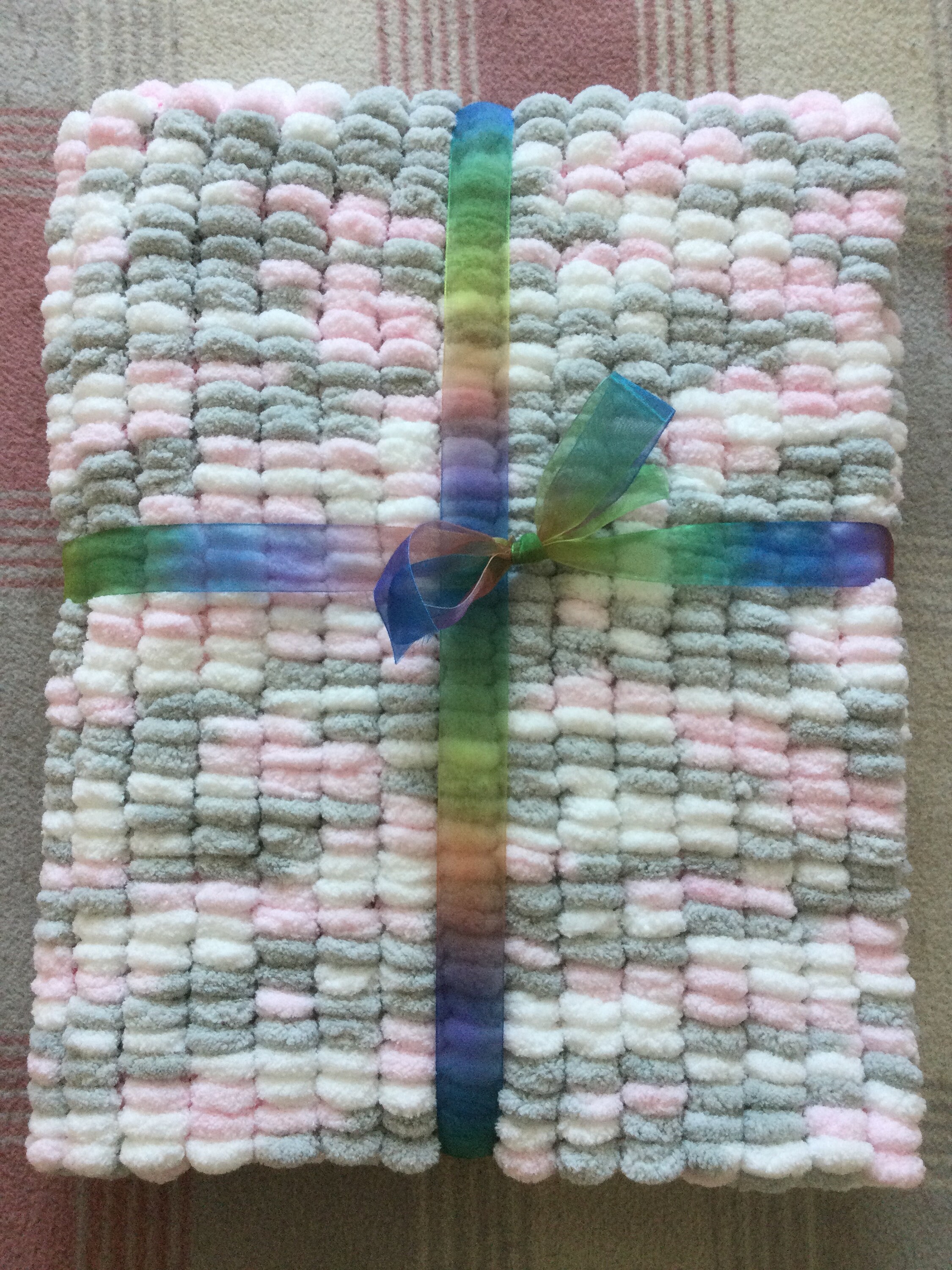 Baby pom pom blanket Etsy