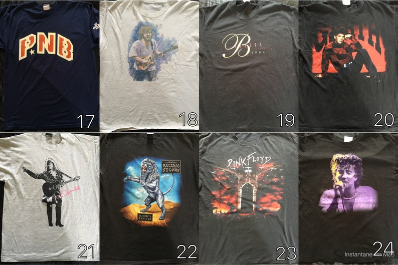 Vintage Band Shirts Vintage Music Shirts Vintage Tour Shirts Etsy