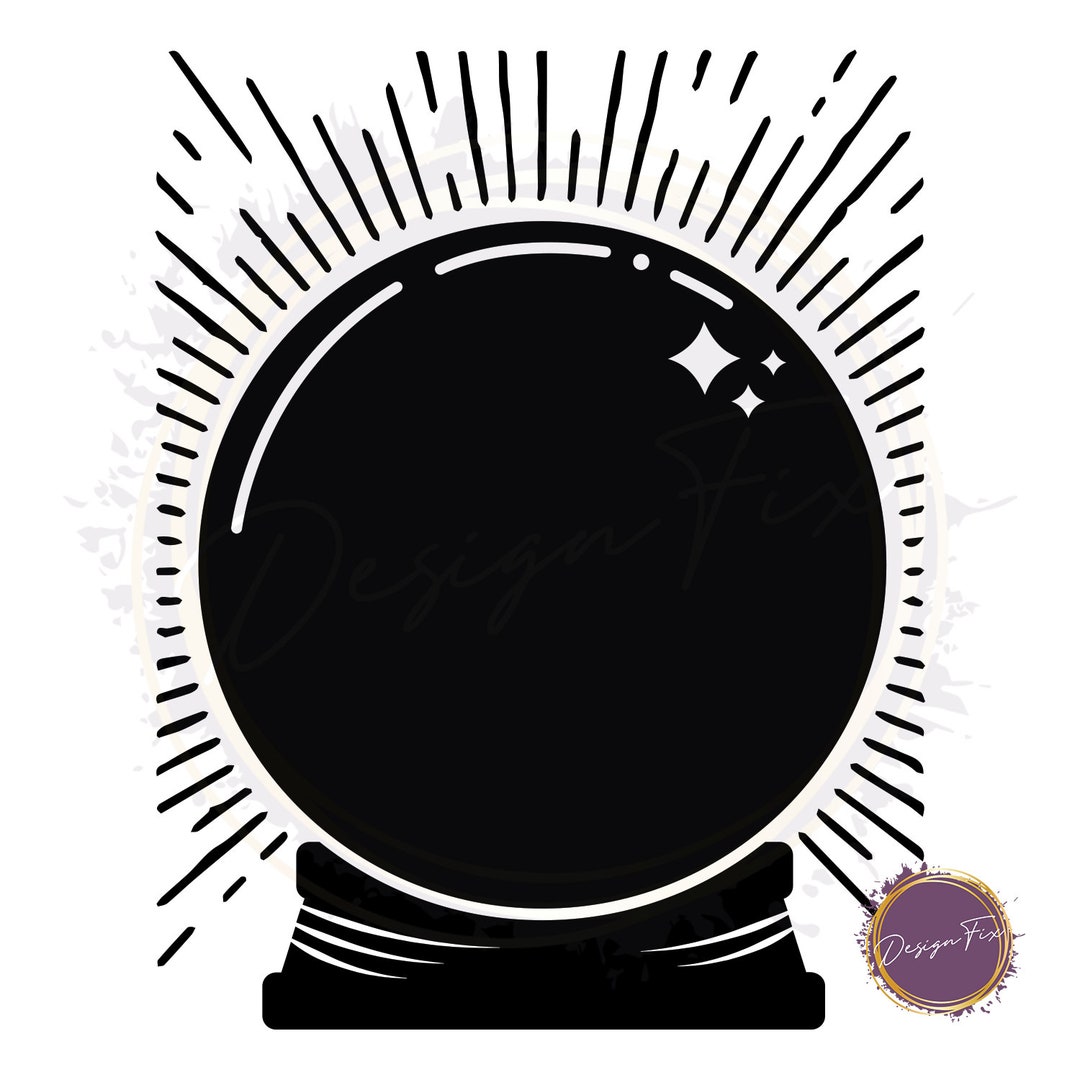 Crystal Ball Quotes Cricut/silhouette SVG Files Etsy