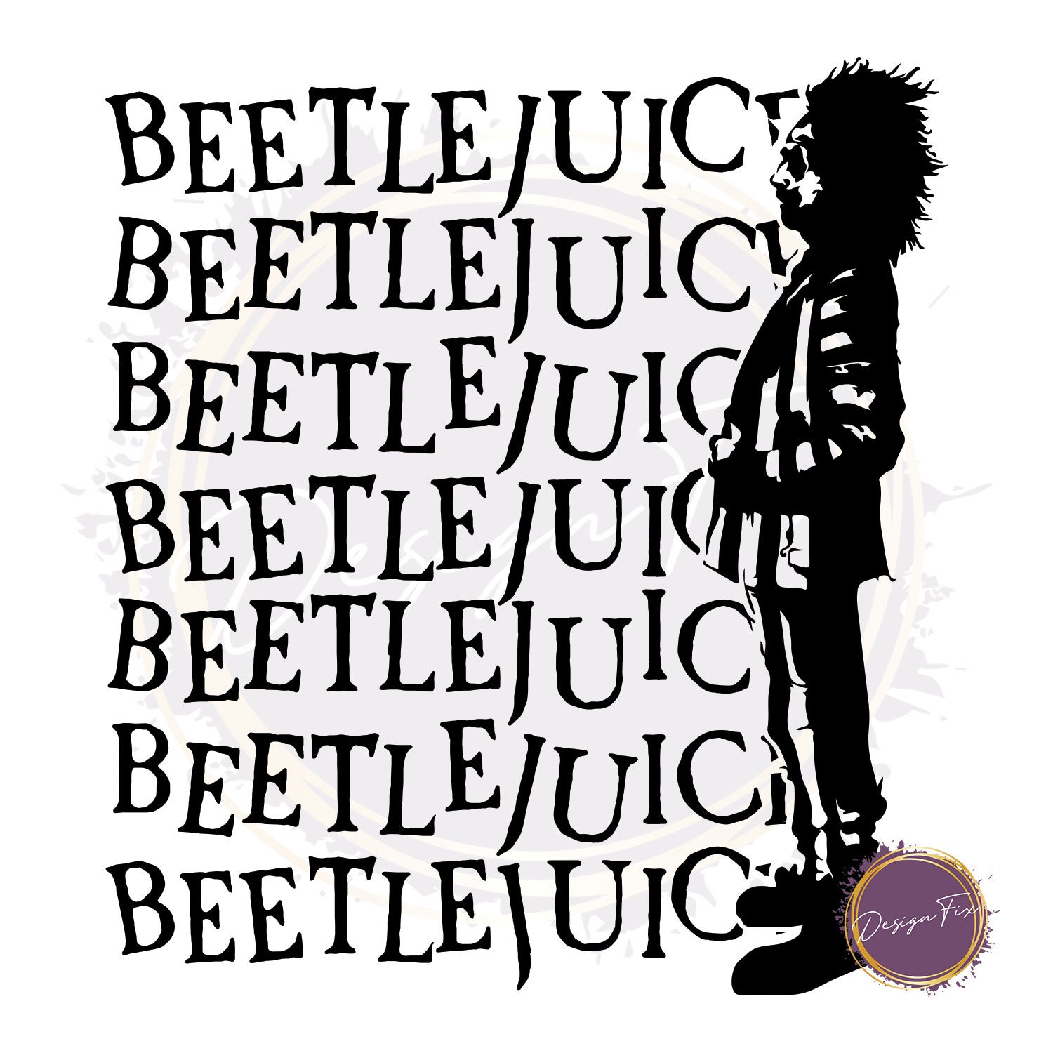 Beetlejuice Bundle Cricut/silhouette SVG - Etsy Norway