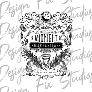 Margaritas de medianoche - SVG/PNG/PDF