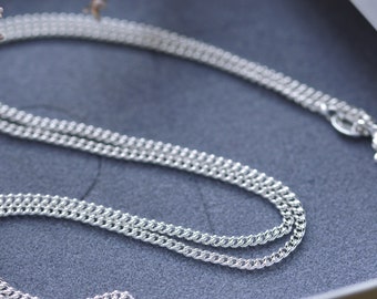 Connell's chain | 925 Sterling silver curb chain for men | thick Curb chain | Gift for boyfriend