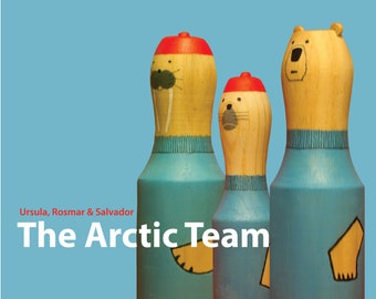 The Arctic Team | Handmade Wooden Toys | Gift for Kids or Adults | Ecofriendly and Educational