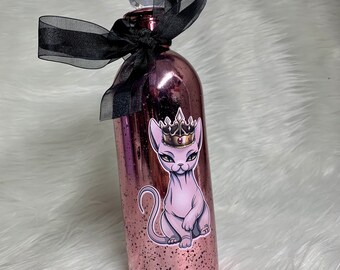 Roze Sphynx Cat-tafeldecor