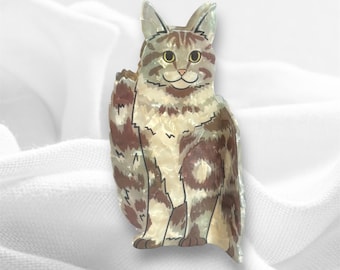 Maine Coon Hair Claw Clip High Quality Cat Breed