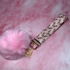 Pink Glitzer Sphynx Armband