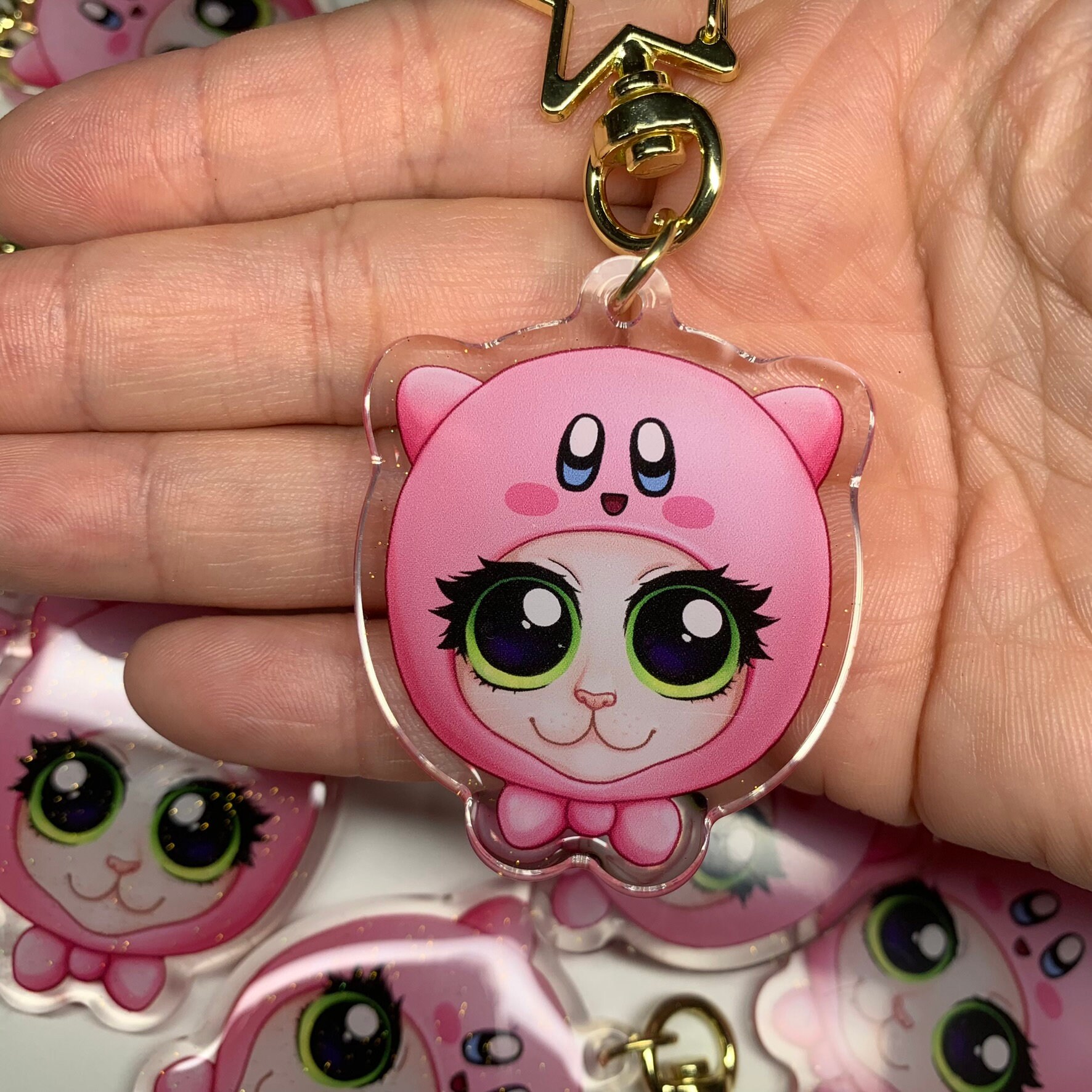 Happy99 Angel99 Grommet Keychain ピンク 送料 無料 通販ファッション - Happy99 Angel99 Grommet Keychain ピンク