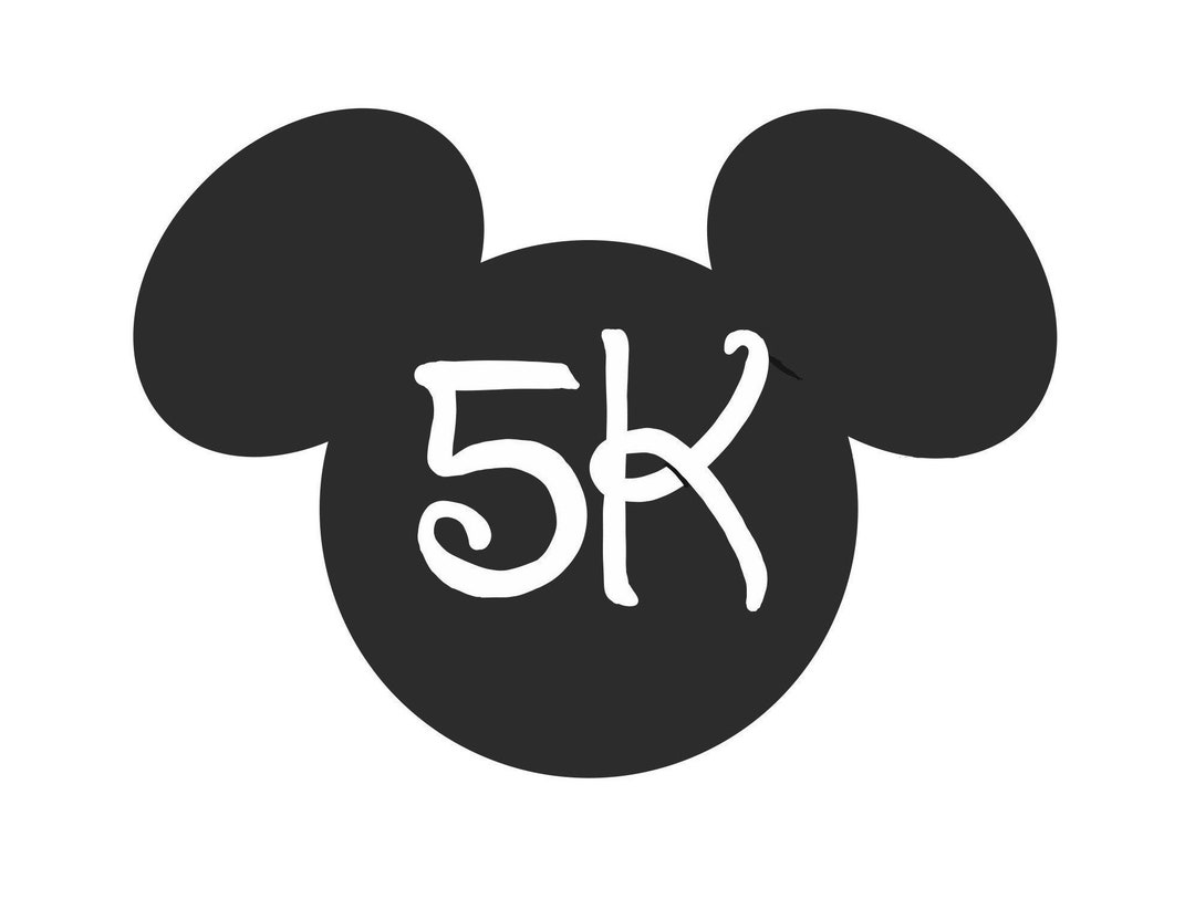 WDW Disney Marathon 5K Decal, RUN DISNEY 5K Finisher, Princess Half