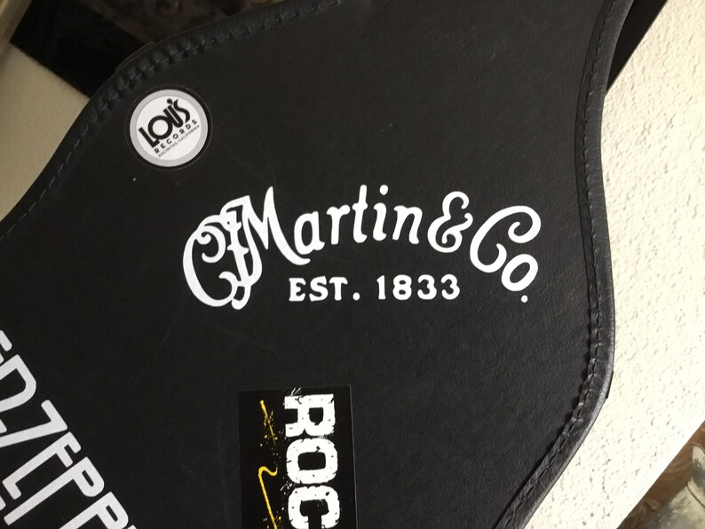 MARTIN & Co GUITAR Decal / C. F. MARTIN Guitar / Music Sticker Etsy
