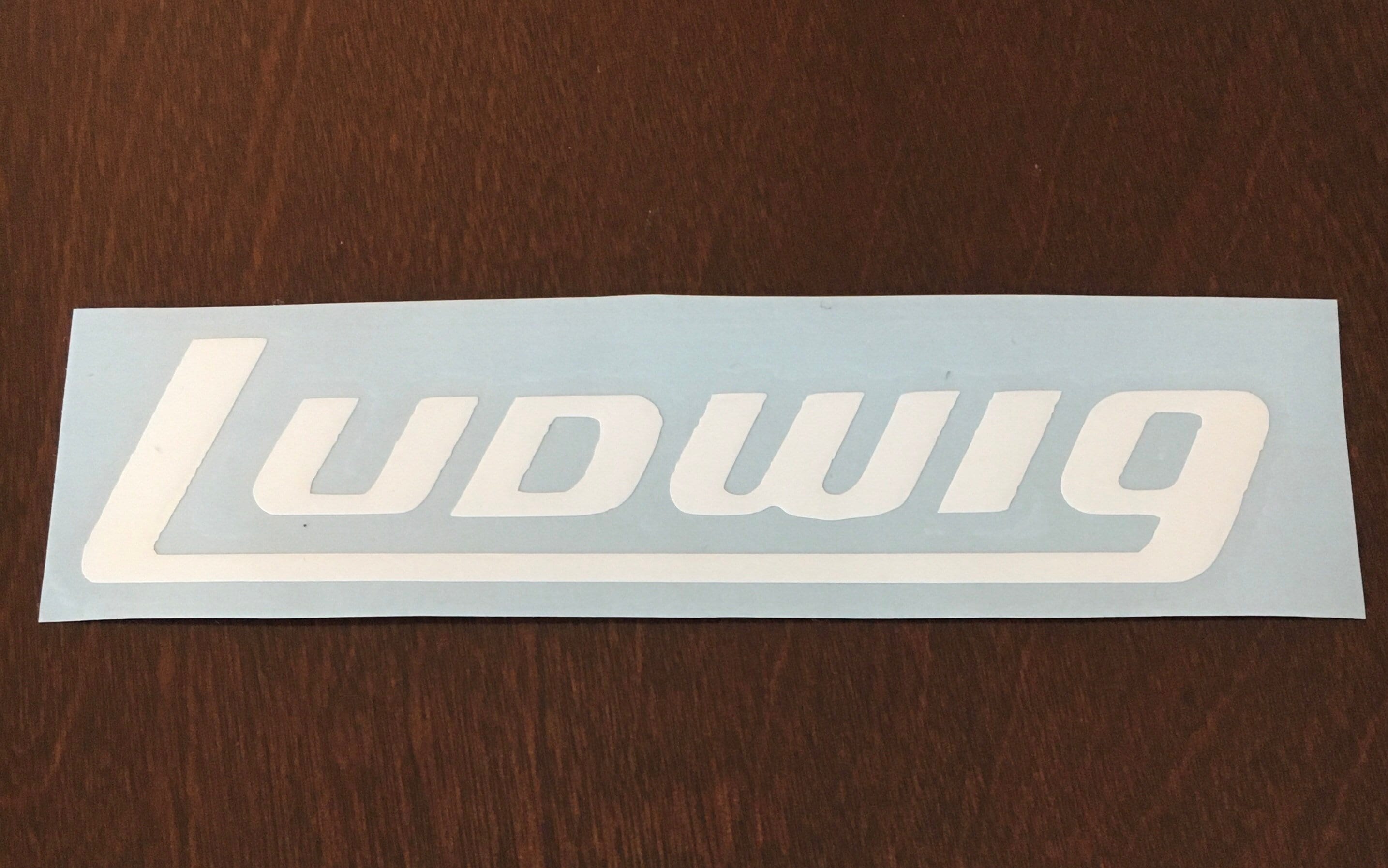 LUDWIG DRUM Decal / LUDWIG Drums / Bass Drum Sticker / Drum Etsy