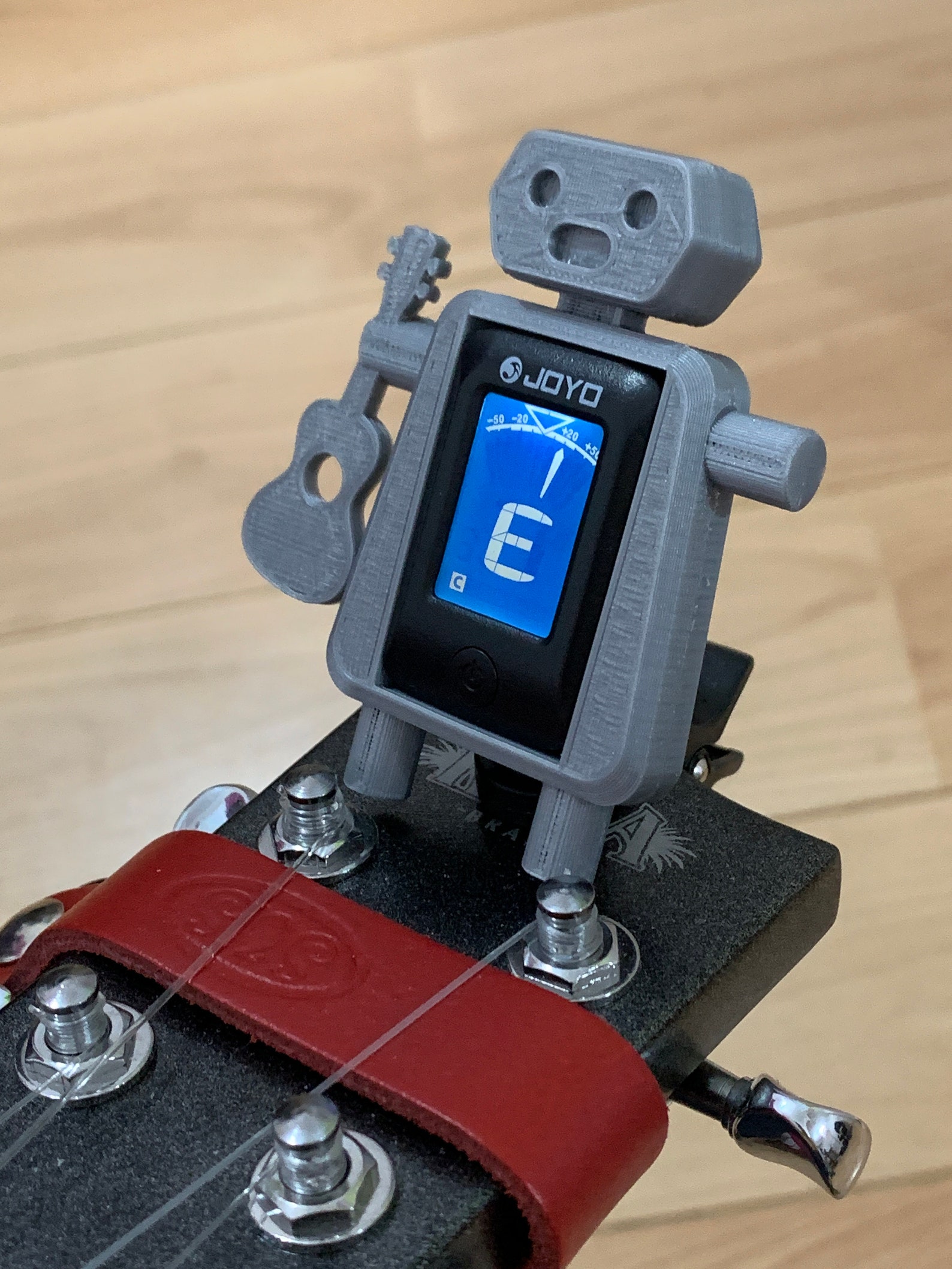 Tony the Clip on Robot Tuning Buddy Electronic Tuner for Etsy