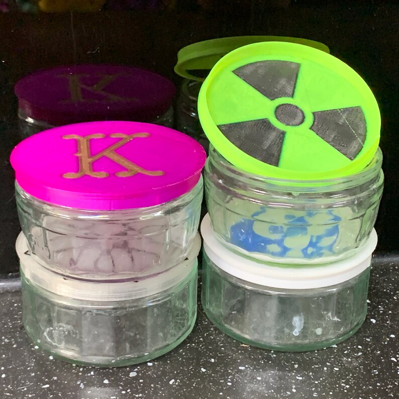 Personalised Lids for Gu Pots turn delicious waste into Etsy