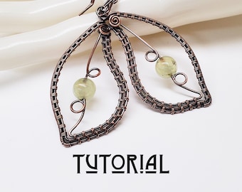 Delicate Leaves Earring Tutorial