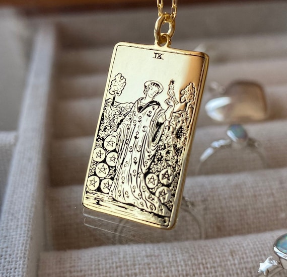 Strength Tarot Card Necklace – Sofia Zakia