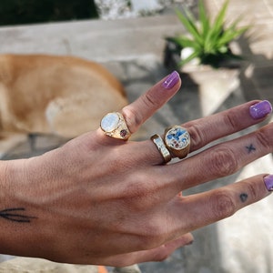 The Nightingale and The Rose Illustration engrave on sterling silver ring, special work Of Linerworks , Linerworks Fairy Tale Collection image 7