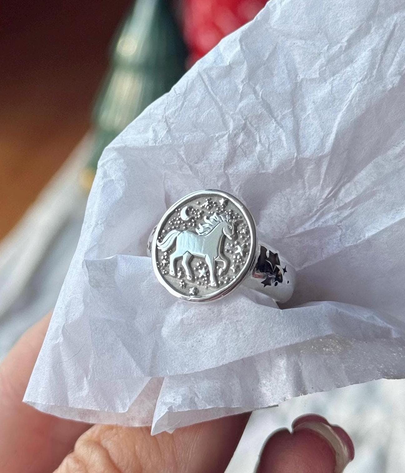 シグネットリング - Etsy 日本