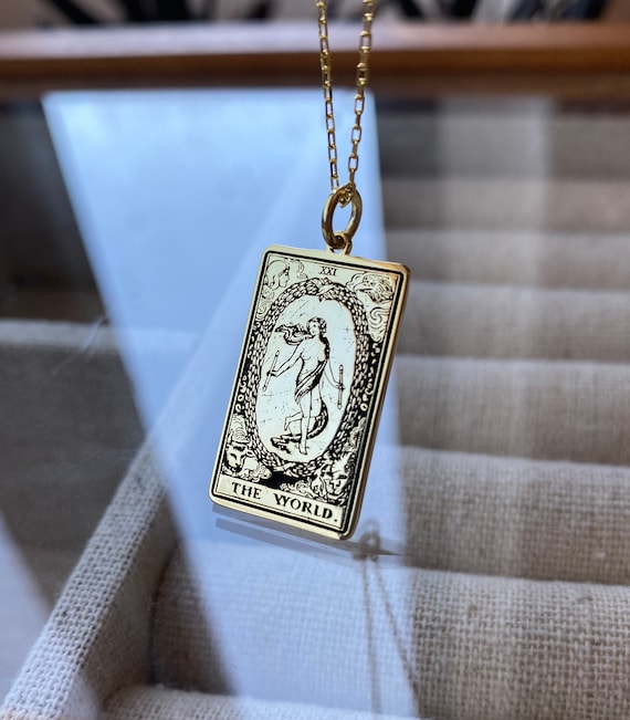 Etsy 2024 tarot necklace