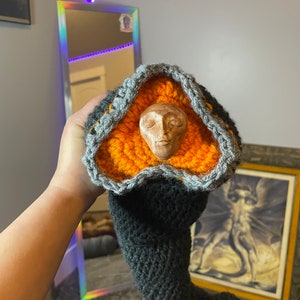 God Emperor of Dune 80’s, Leto II sandworm  amigurumi/plush - made to order, read description